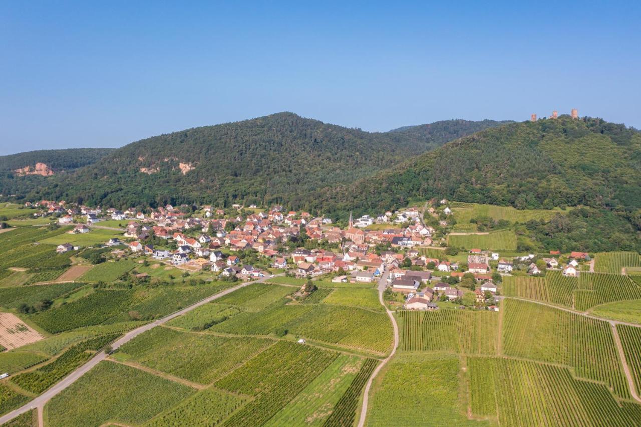 Studio Des 3 Chateaux Husseren-les-Châteaux Eksteriør billede